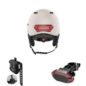 Auto Induction LED Smart Motorcycle Helmets EN1078 Certificate