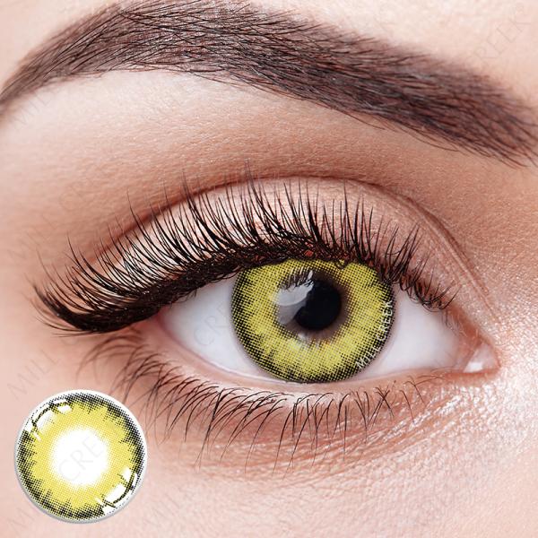 14mm Non Prescription Realistic Natural Color Contact Lens For Dark Eyes
