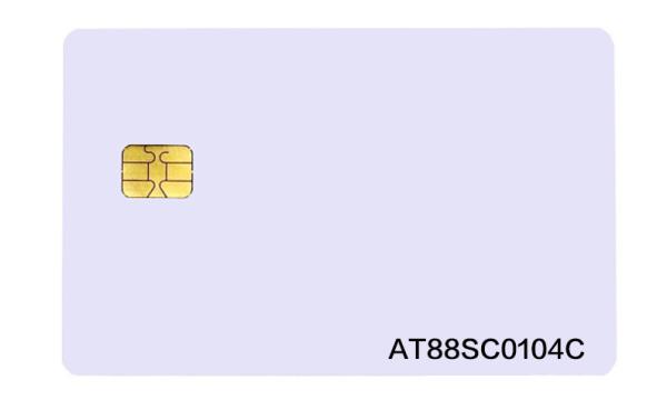 Quality 128-Byte EEPROM AT88SC0104C Memory Card For Insurance for sale