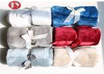 Eco - Friendly Custom Polyester Blanket , Ultra Soft Microplush Blanket Rolled