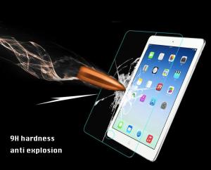 China iPad air/air 2 tempered glass screen protector 0.33 mm ultra-thin 9H hardness transparent on sale