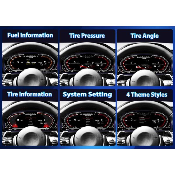 VIKNAV Digital Instrument Cluster For BMW 3series 3seriesGT 4series 2013-2019