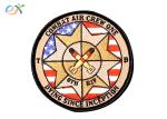 Custom Badge Iron On Embroidered Patches , Personalized Iron On Patches
