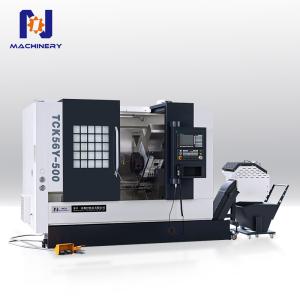 China TCK56Y High Accuracy Metal Cnc Lathe Machine Power Turret Slant Bed CNC Lathe Machine on sale