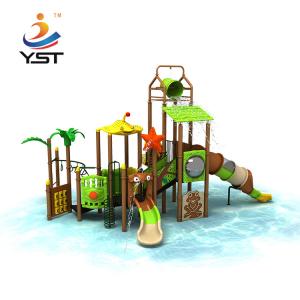 China Sea Sailing Series Kids Water Slide , Stable Outdoor Playground Equipment wholesale