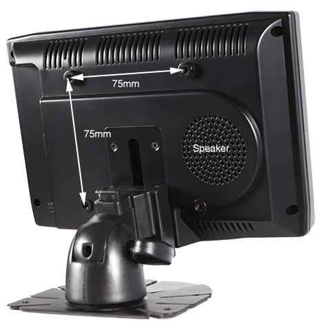 7" 1024x600 High Quality IPS LCD Touch Screen Monitor with HDMI VGA AV input,AV Reverse Camera First