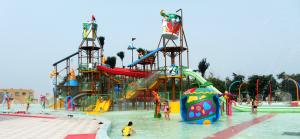 China Outdoor Aqua Playground Water House Structures, Water Park Equipment OEM wholesale