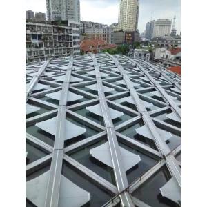 China Remote Tension Shade Architectural Skylight Roof System wholesale