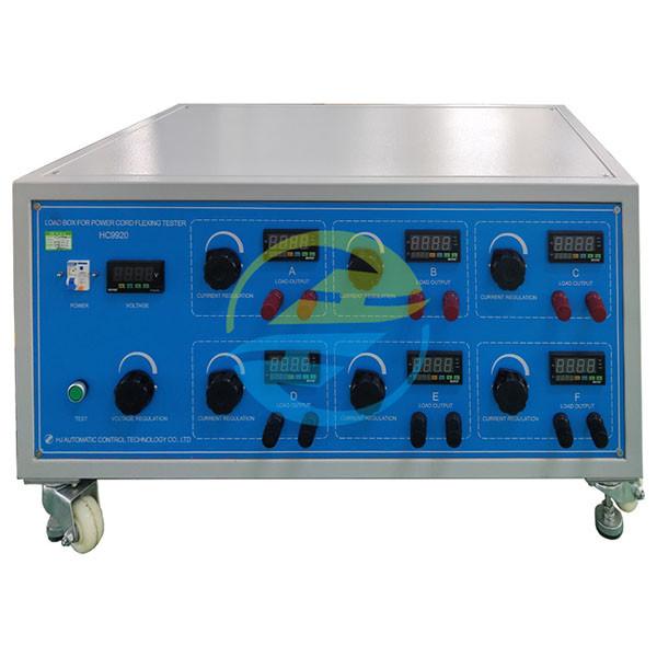 Quality Power Cord Bending Machine Load System 6-Station Cable Testing Equipment 0-40A Adjustable Current Ammeter Accuracy ±1% for sale