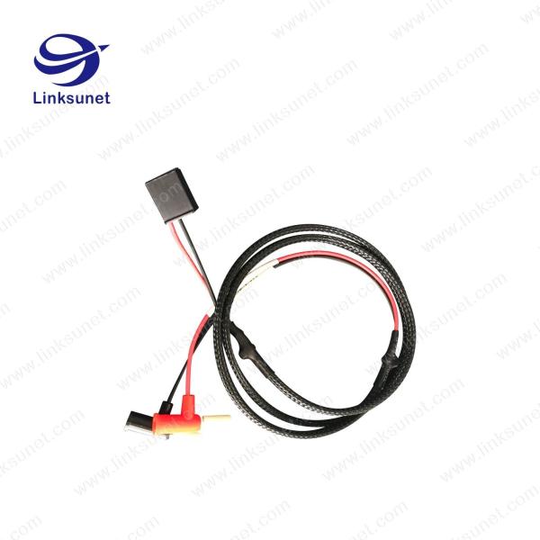 Molex 34803 series 2.54mmconnectors and Banana plug brass color connectors wire harness