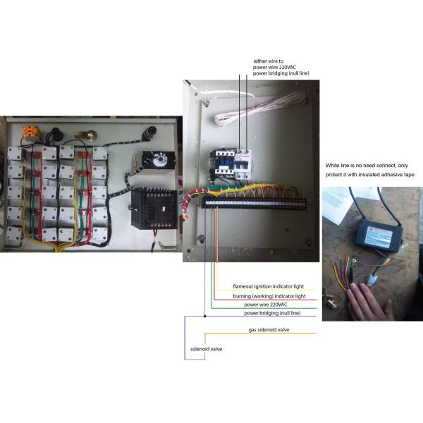Electronic Pulse Gas Spark Igniter Controller AC110V AC220V For Gas Stove