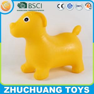 China pvc inflatable animals jumping puppy dog wholesale