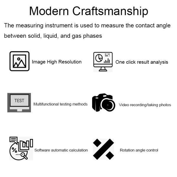 Contact Angle Meter Contact Angle Measuring Instrument