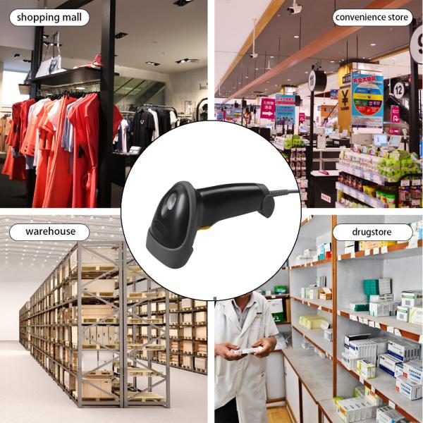 Quality Handheld 1D 2D Barcode Scanner For Retail Shop Mobile Phone Payment for sale