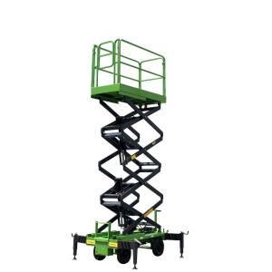 Buy cheap 7.5 Meters Manual Pushing Mobile Scissor Lift X-Lift Platform 500Kg from wholesalers