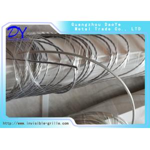 China Stainless Steel Cables Balcony Invisible Grille 6m Long wholesale