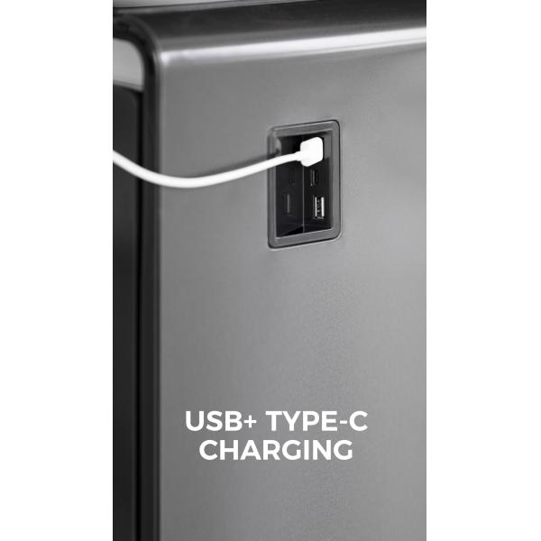 Multifunctional Smart Coffee Table with Wireless Charging and 0-8 Temperature Range