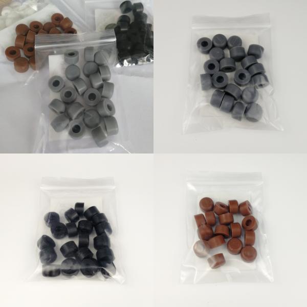 ISO 9001 Custom Rubber Products Door Stops Rubber Replacement Bumper Tips