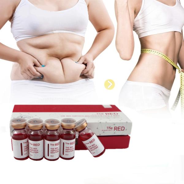 Quality The RED Ampoule Fat Shots Weight Loss 10cc Body Stomach Fat Dissolving Injections for sale