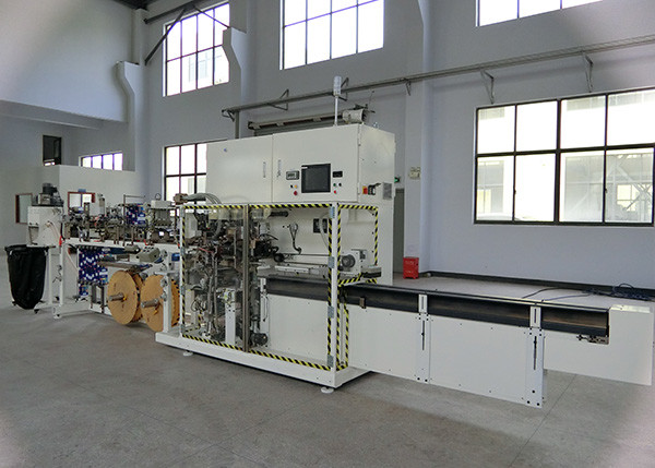 Mini Pads Fully Servo 50MM Sanitary Napkin Packing Machine