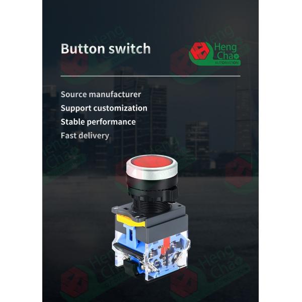 Filter Making Machine Button Switch 10A Self Reset Button Switch