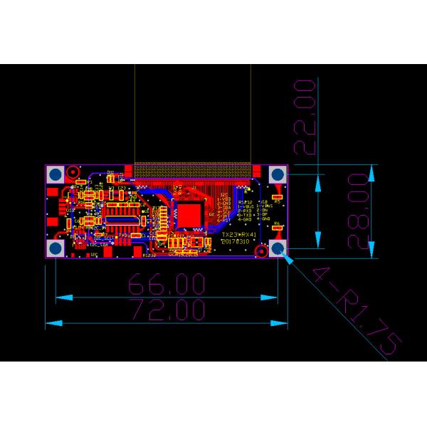 USB Touch Screen Controllers Integrated Circuit Touch Display Controller