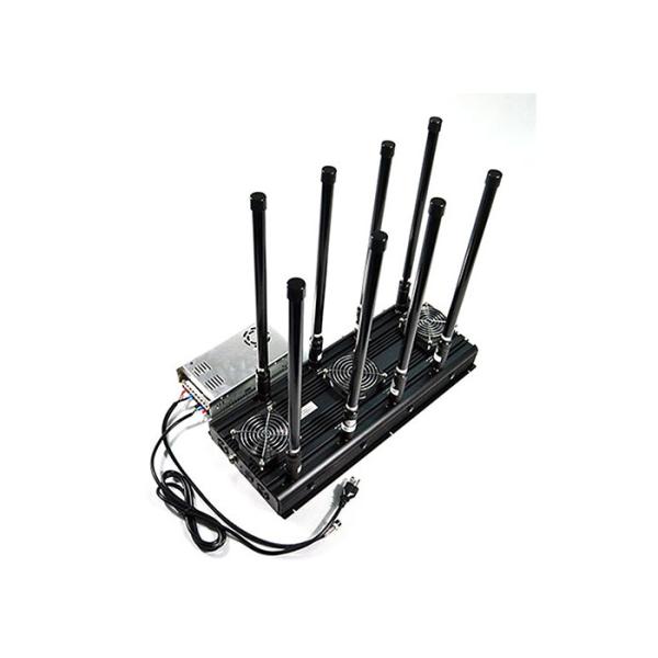 Cell Phone 5G 4G GSM WIFI Signal Jamming Device 165W 150M