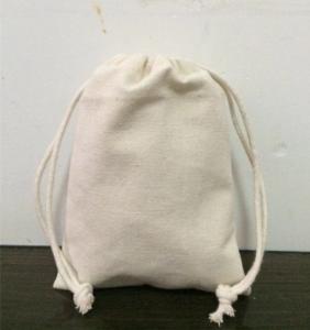 8x10 Fashion Cotton Drawstring Pouch Bag