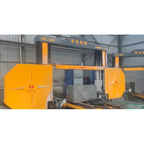 High Speed CNC Diamond Wire Saw Machine CNC-2000/2500/3000 For Special Shapes , Column Slabs