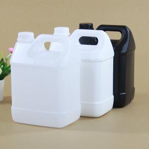 China Empty 5L Plastic Jerry Can Drum HDPE Customized Logo Transparent for Oil Water Sale wholesale
