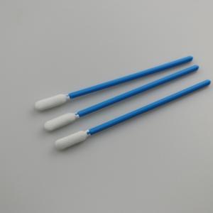 93mm Lint Free Industrial Foam Cleaning Swabs Sticks Blue Handle