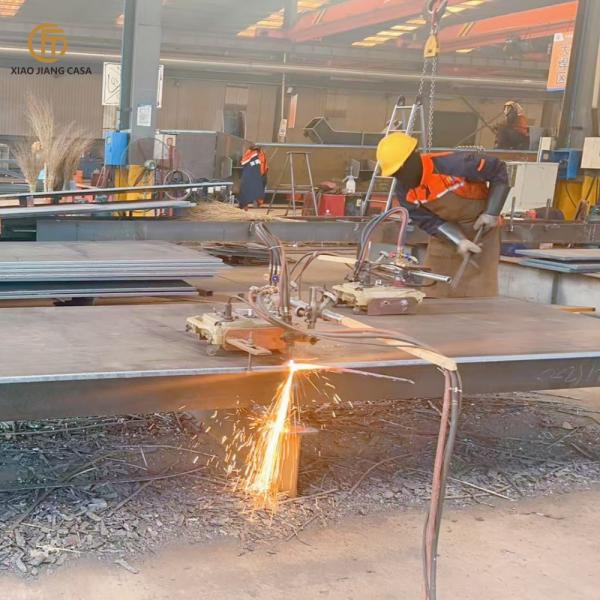 Metal Building Steel Structure Warehouse - Prefab Steel Frame Construction with Durable Warehouse Design