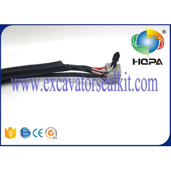 ISO9001 Standard Excavator Spare Parts , Hydraulic Pump Electrical Wiring Harness