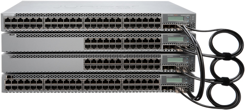 POE Function Customized EX3400-24P 24-Port Network Switch with Full-Duplex Half-Duplex Communication Mode at a Good