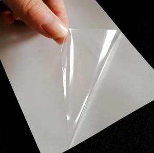 China Repositionable Back Self Adhesive PP Paper Sheet Matt White Polypropylene Film wholesale