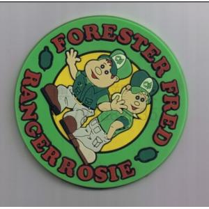 promotional embossed 3D soft PVC coaster