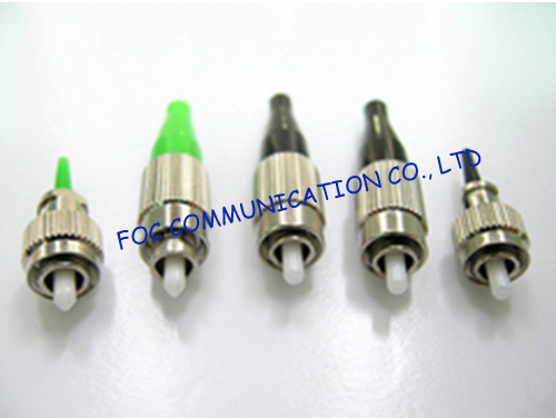 Simplex FC / APC Optical Fiber Connector For Communication Network