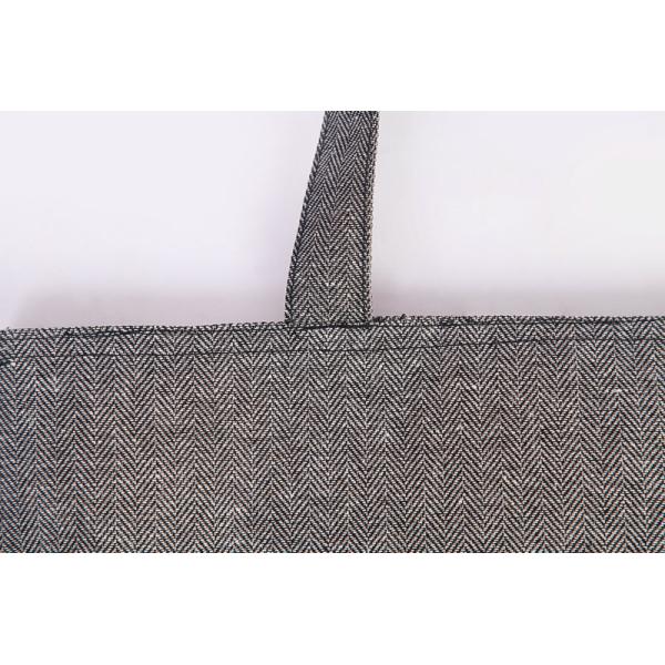 Daisy Pattern Waterproof Reusable Grocery Tote Open Bucket Shoulder Shopping Bag