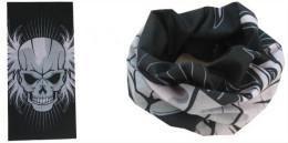 Quality Skull design tube scarf, tubular bandana, neck warmer for sale