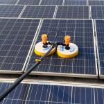 End Dual Supply Version Solar Panel Cleaning Brushing Customization and