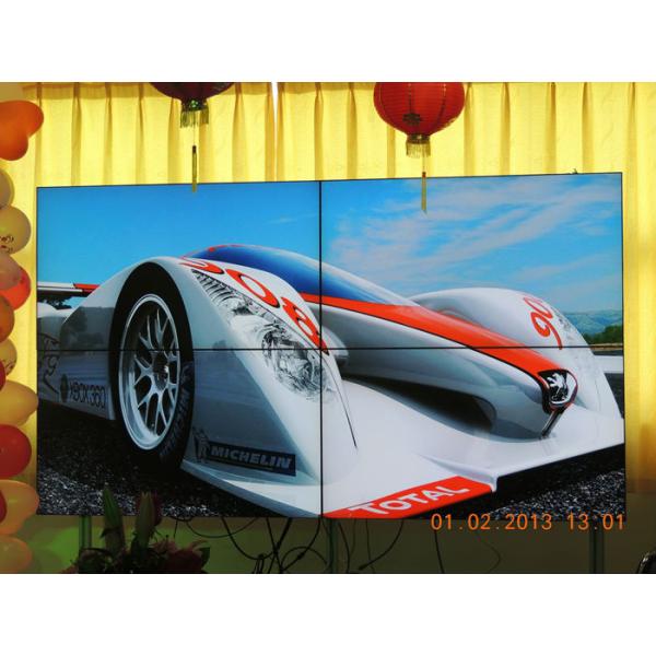 55 Inch Seamless LCD Video Wall Display 1920 * 1080 High Definition Long Life