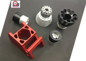 China Black Chrome Plated Machined Metal Parts Anodized Turning And Mill Machining on sale