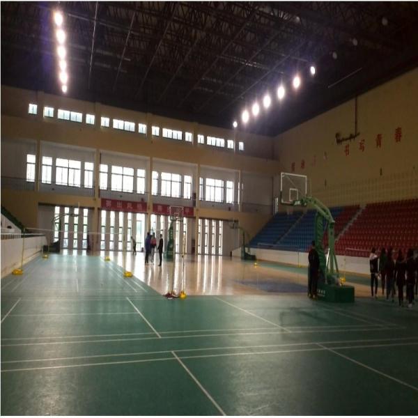 China Prefabricated Stadium Steel Structure Gymnasium Single Slope Multi Span wholesale