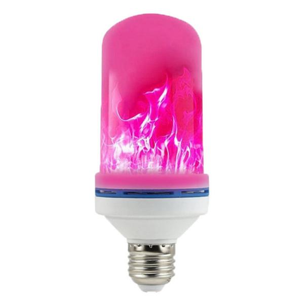 Quality Colorfull Led Flame Light Bulb A60 Gravity Sensor 7w E26 E27 Flame Bulb for sale