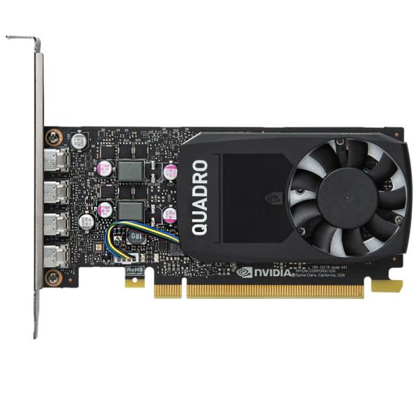 Quality Workstation GDDR5 Nvidia Quadro P1000 4G GPU ECC Video Card for sale