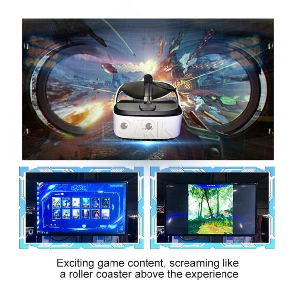 3.5KW 9D Virtual Reality Chair Sports 2 Seats 360 VR Racing Simulator