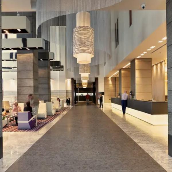 Semi Private Rectangular Aluminium Chain Door Fly Screen Curtain For Doorways