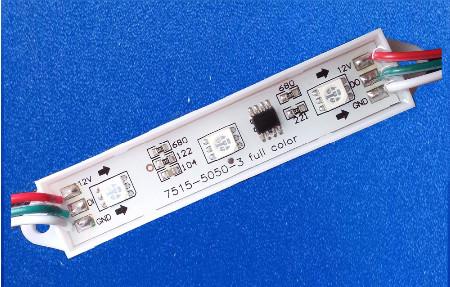Quality Programmable 5050 RGB Smd LED Module SK6812 / UCS1903 For LED Sign Board for sale