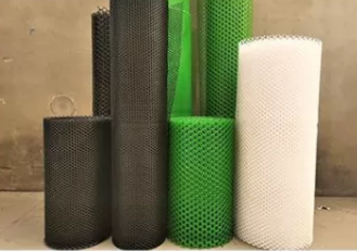 100% Hdpe White Plastic Mesh Netting Hexagonal Shape Poultry Chicken Aviary