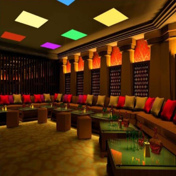 RGB led wall panels 18W 24W 36W 40W 48W 72W 100-240V AC CE RoHS ETL with remote controller